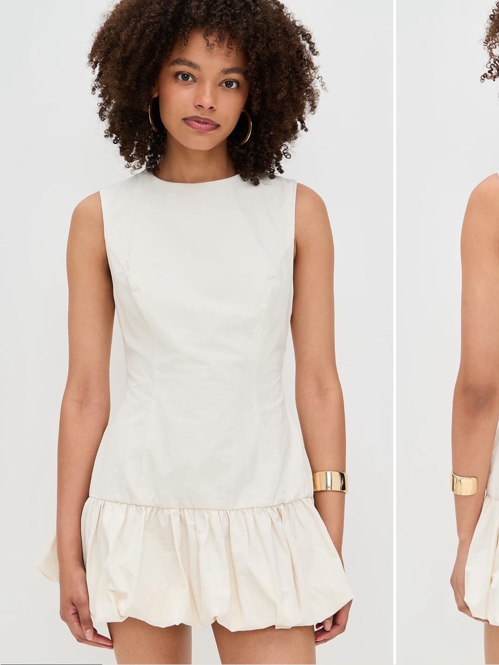 VRG GRL Vikki Mini Dress in Off-White